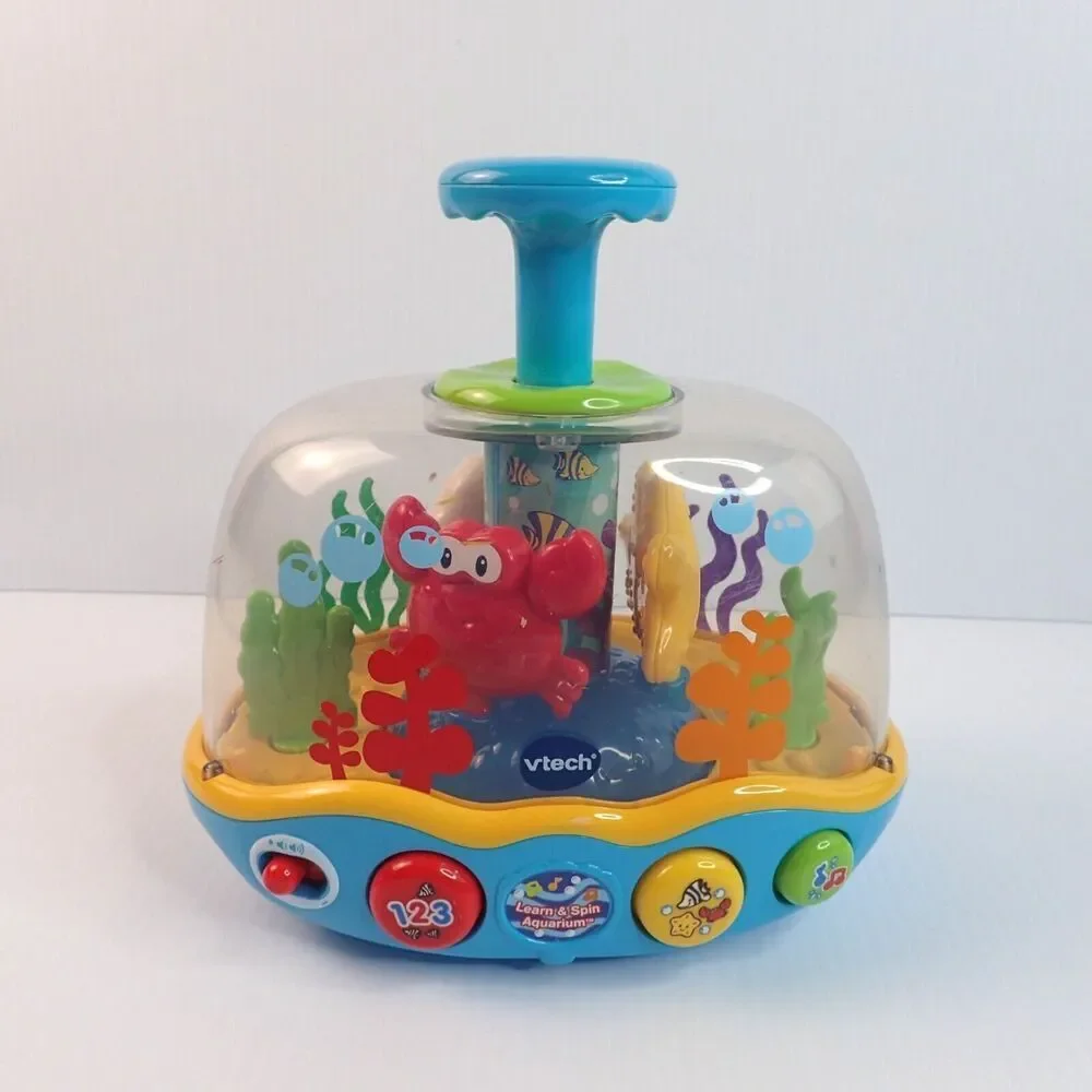 Vtech Learn and Spin Aquarium Educational Toy Ages 9+ Months